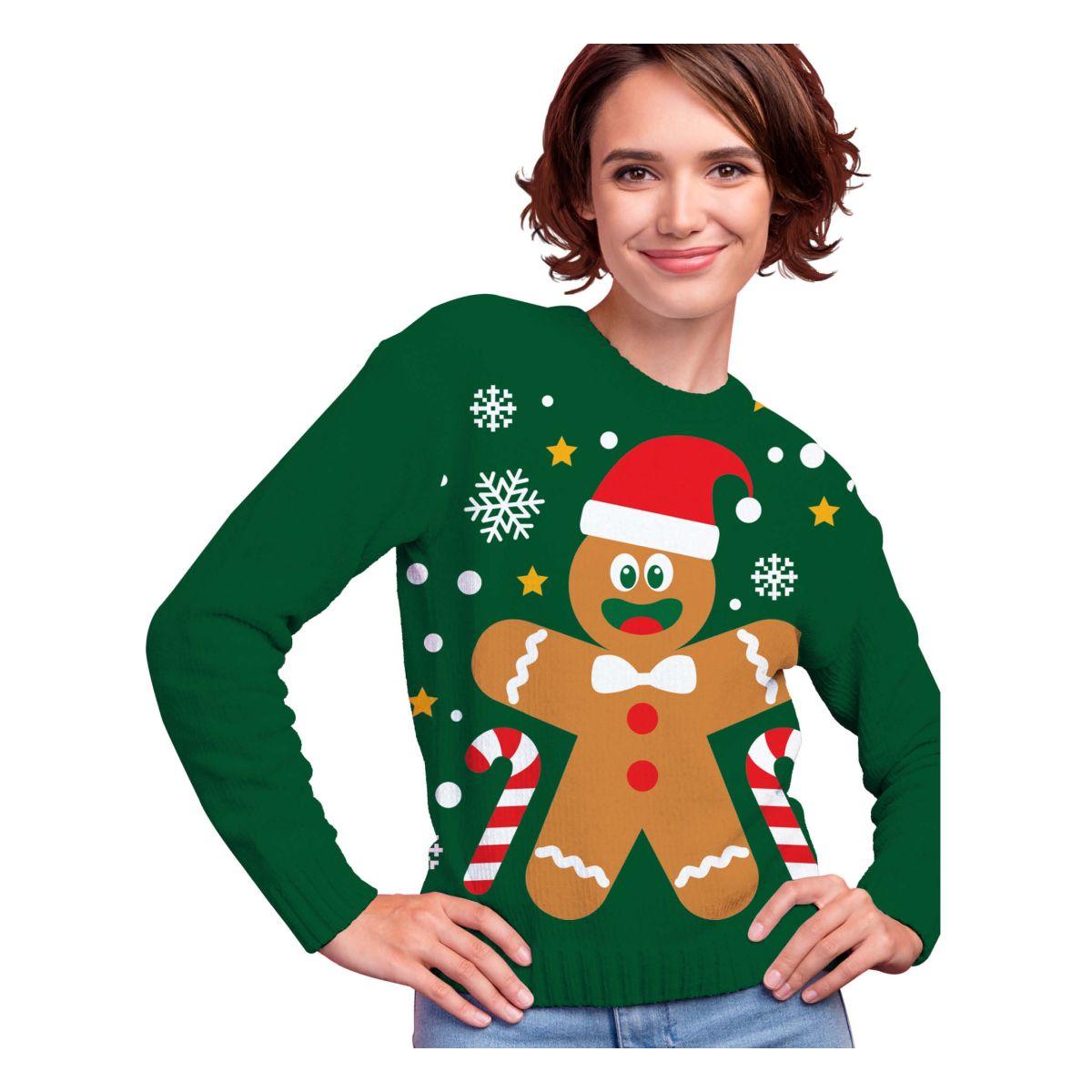 Maglione natale verde biscotto