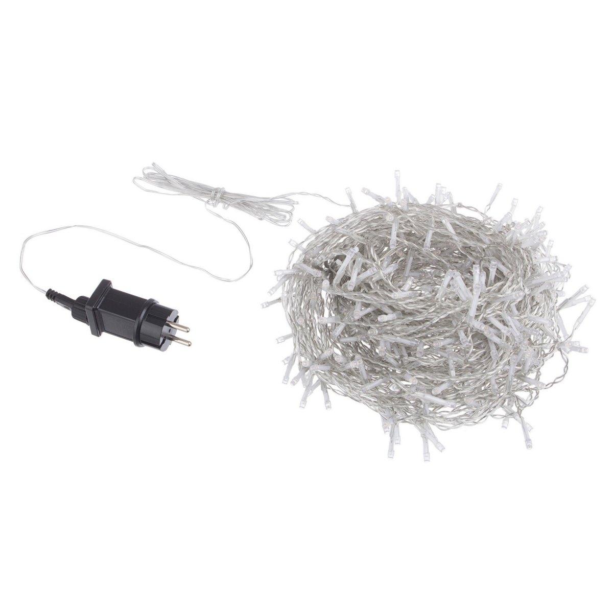 Luci di natale tenda esterno 400 led bianco caldo classic