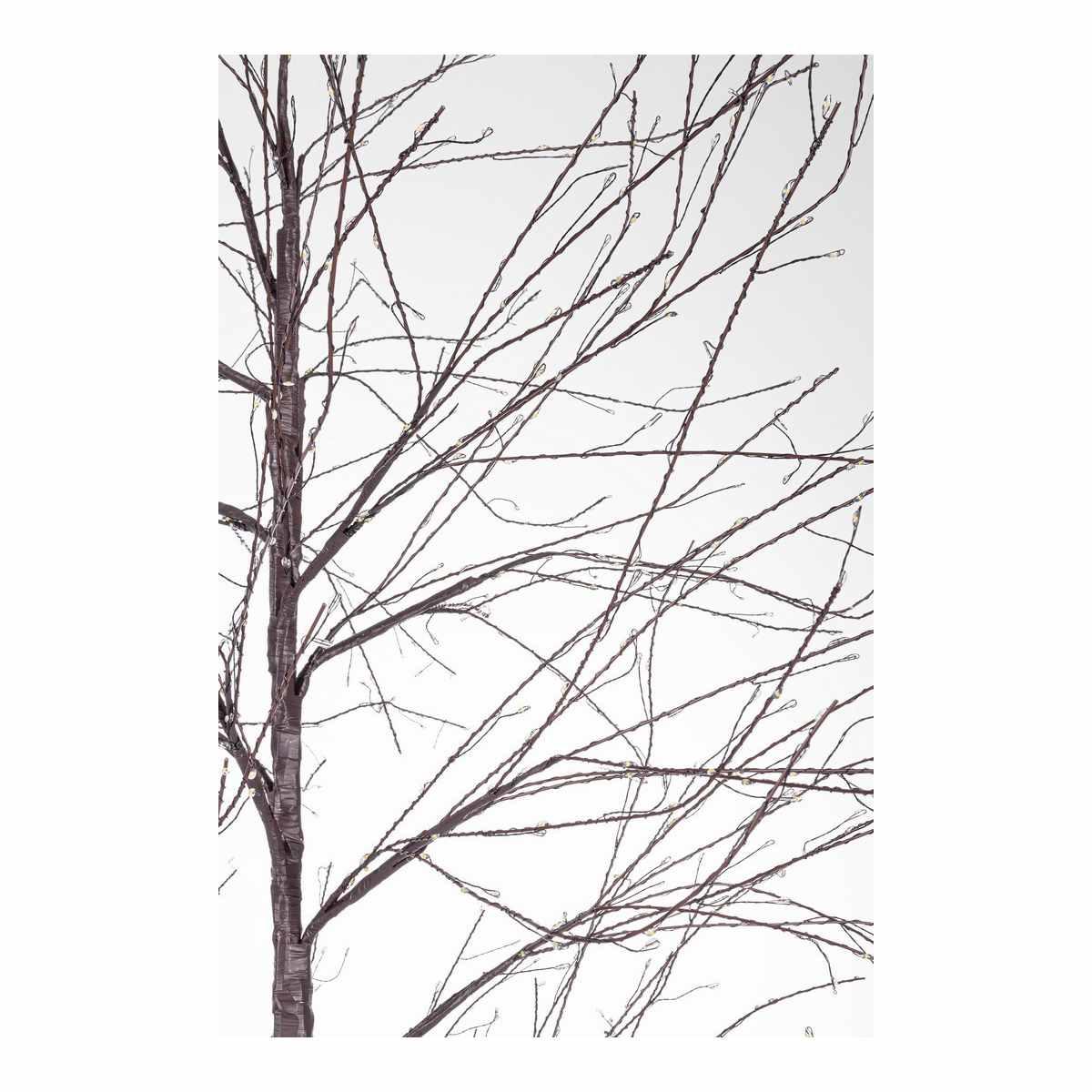 Albero di Natale 210 cm bunch 2000 led bianco caldo