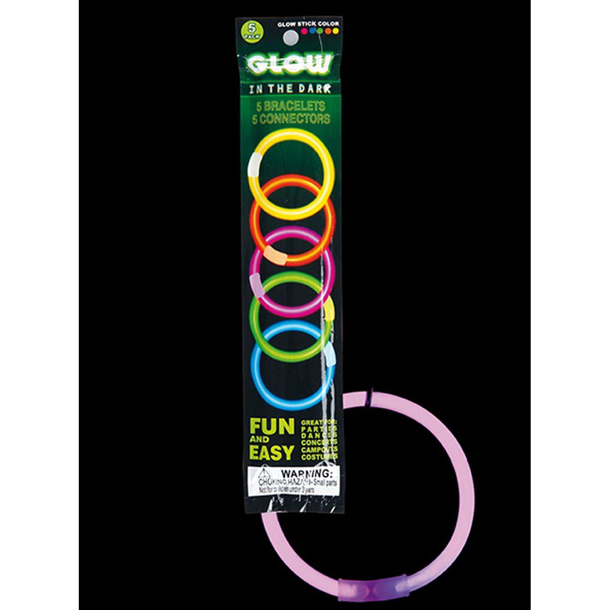 Bracciale luminoso Set 5 pz