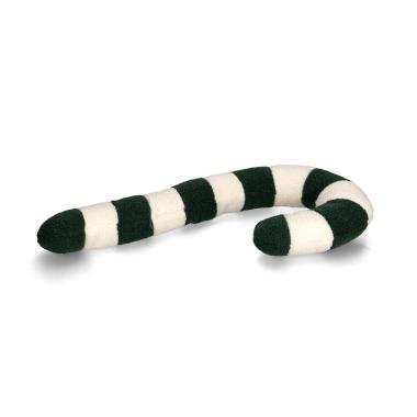 Cuscino arredo in tessuto natale bonbons candy verde 25 x 57 cm