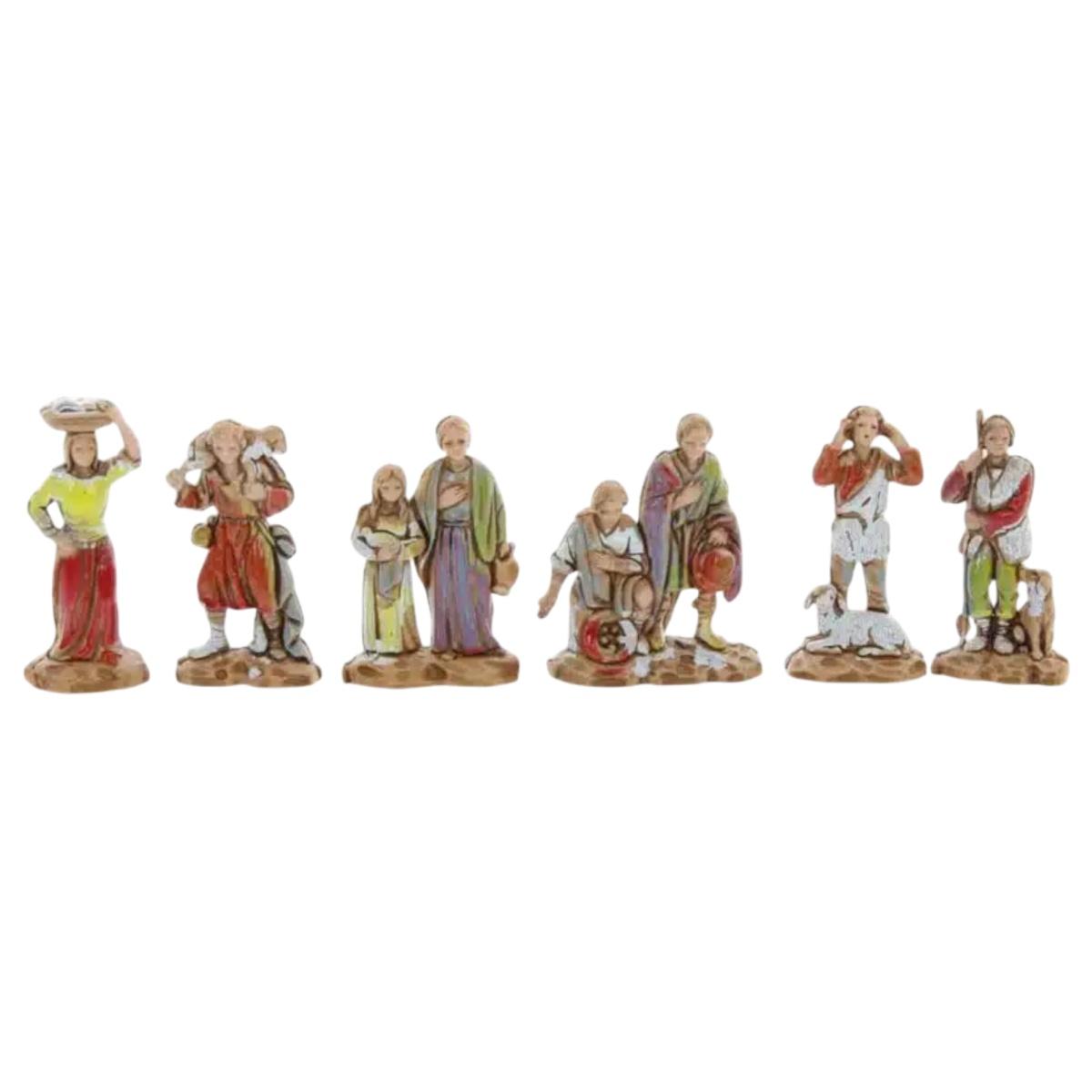 Statua presepe 3.5 cm pastori