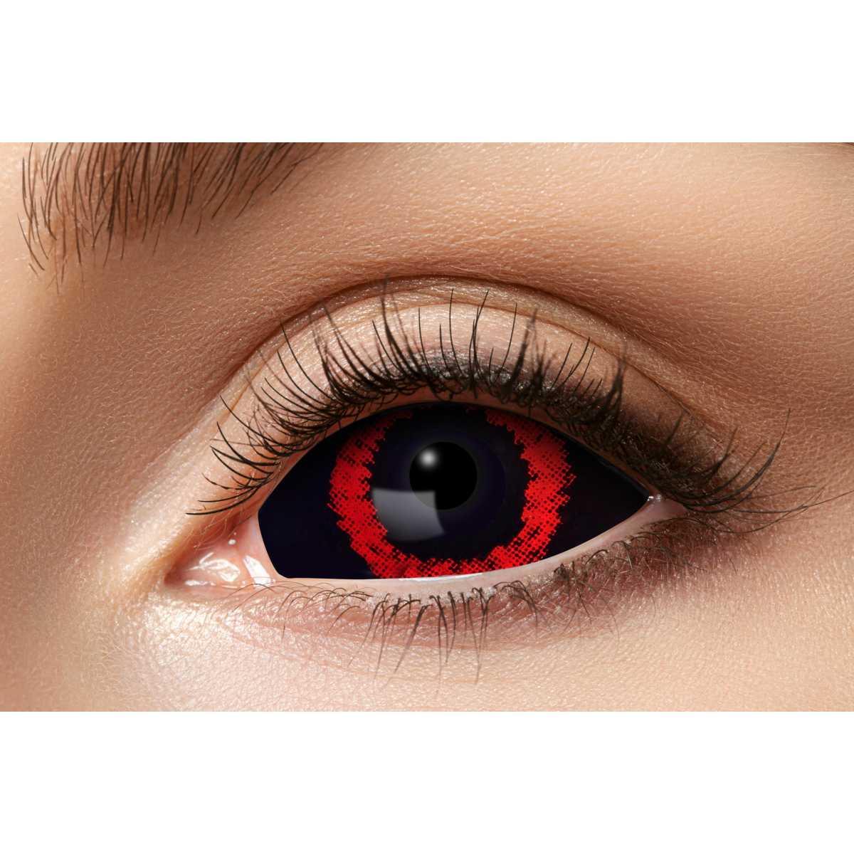 Lenti contatto semestrale sclera red demon modello a