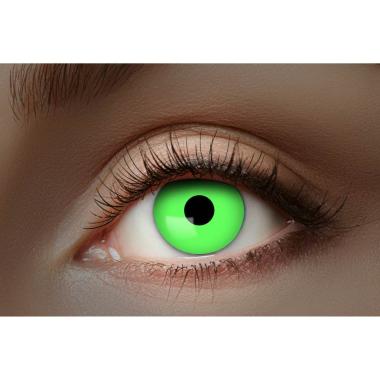 Lenti contatto mensili uv flash green modello a