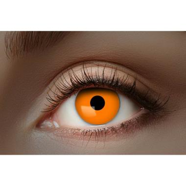 Lenti contatto mensili uv flash orange modello a