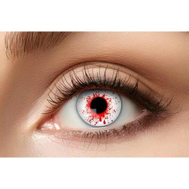 Lenti contatto trimestrali bloodshot3 bianche modello a