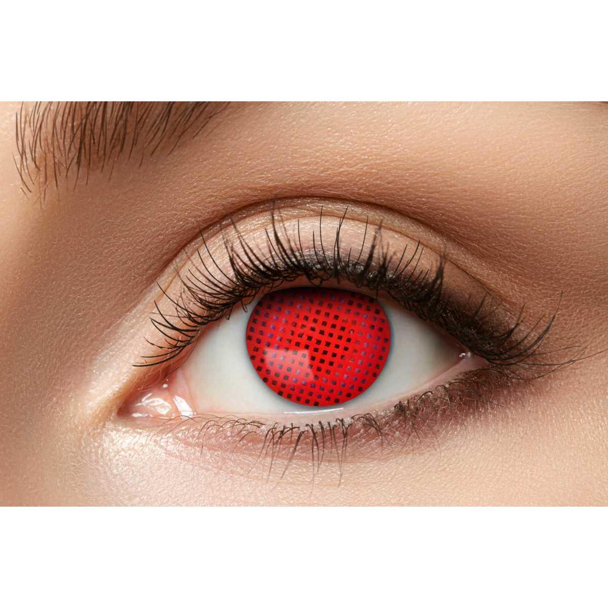 Lenti contatto 12 mesi red screen modello a