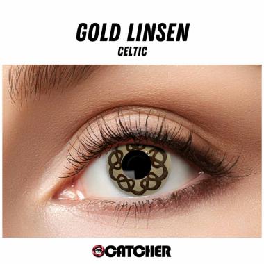 Lenti contatto 12 mesi gold celtic modello a