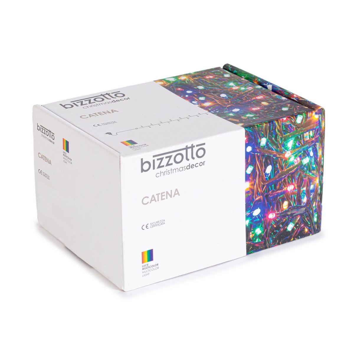 Luci di natale esterno batteria 48 led multicolor mt 5 mt
