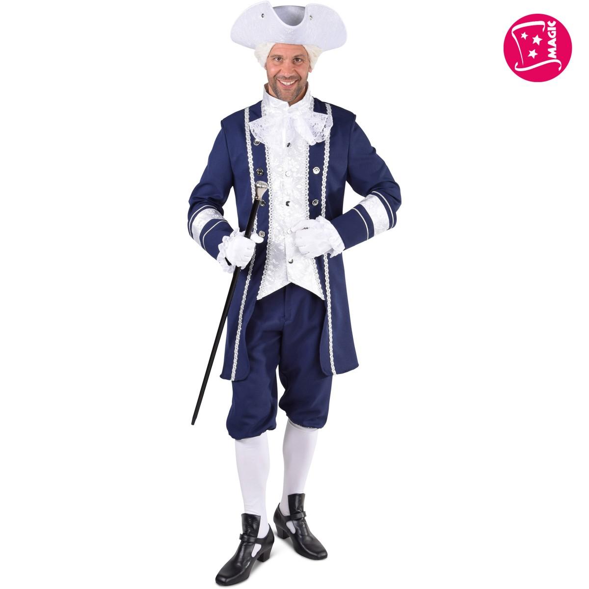Costume marchese blu