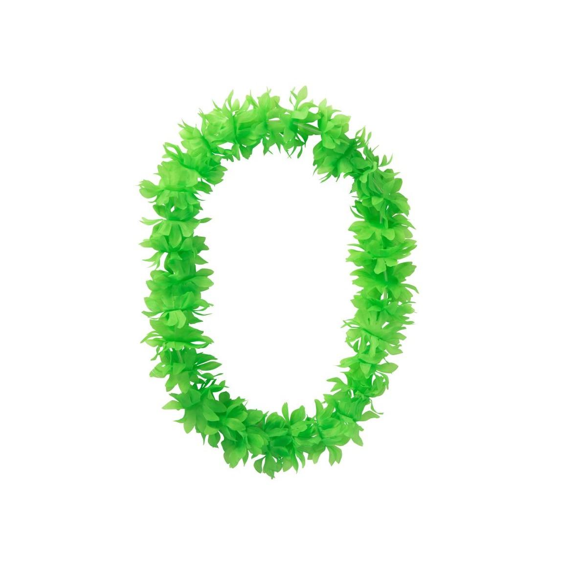 Collana hawaii verde fluo