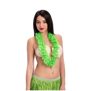 Collana hawaii verde fluo
