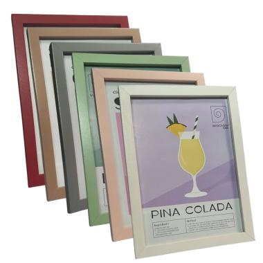 Cornice legno 6 colori assortit 13 x 18 cm