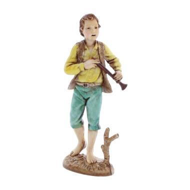 Statua presepe 12 cm pifferaio
