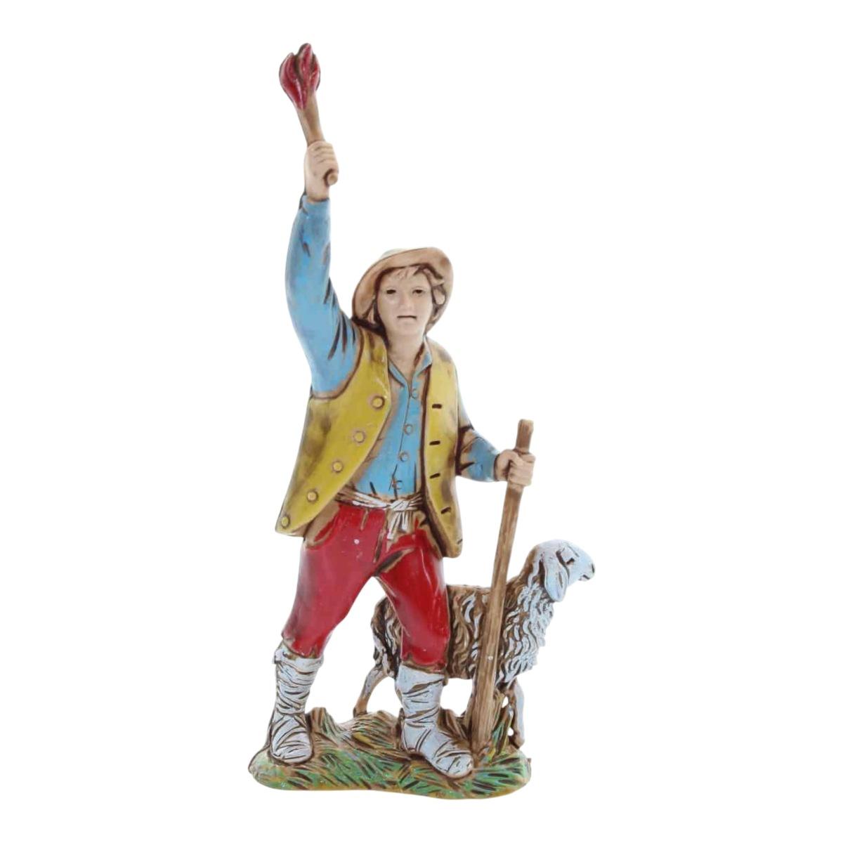 Statua presepe 8 cm pastori mestieri assortiti
