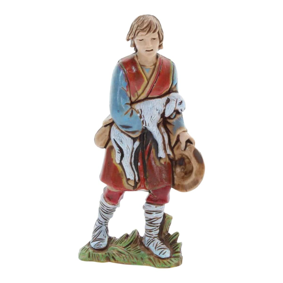 Statua presepe 8 cm pastori mestieri assortiti
