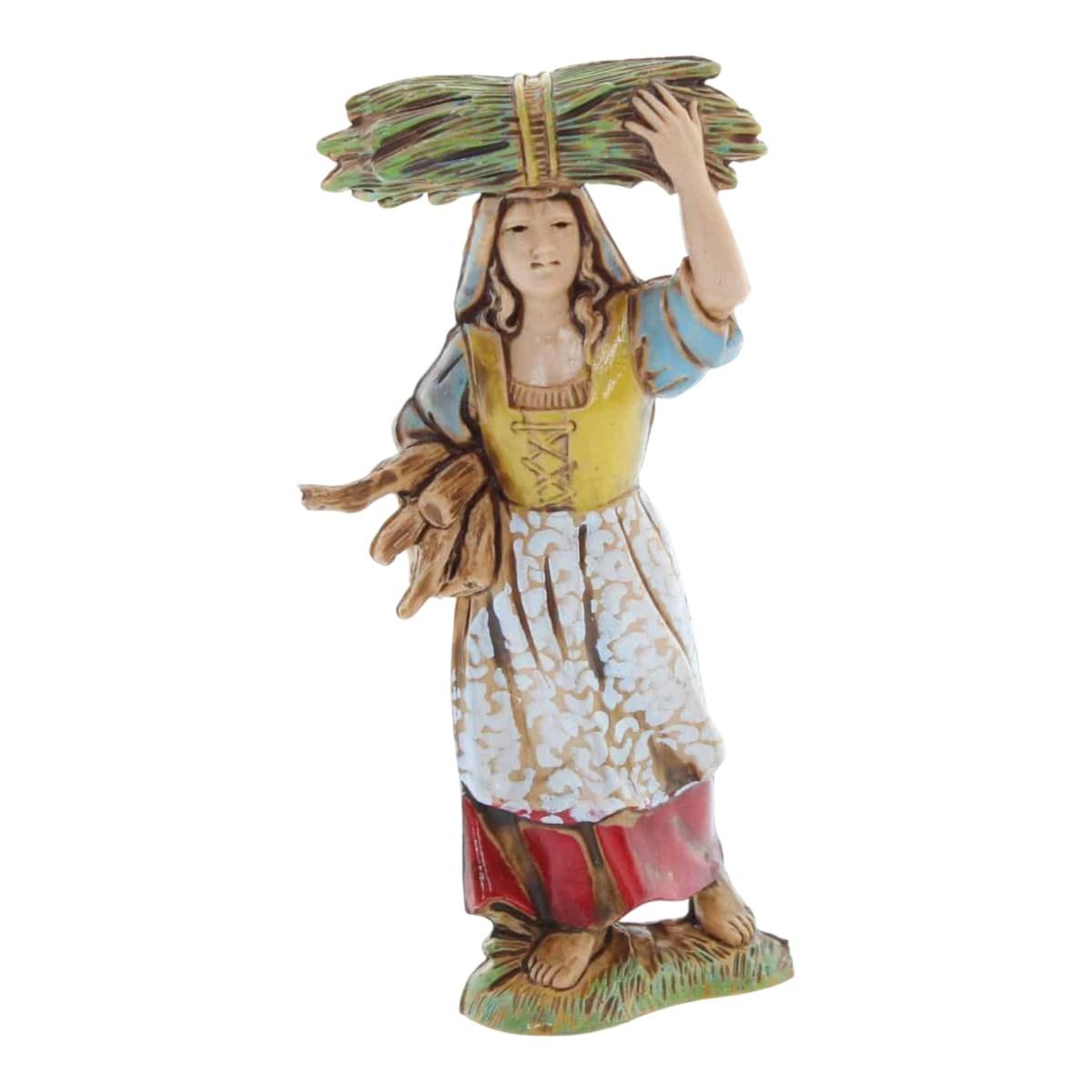 Statua presepe 8 cm pastori mestieri assortiti