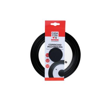 Coperchio Vetro e Silicone C.Conte cm.Ø21,5 16 18 20 |_016
