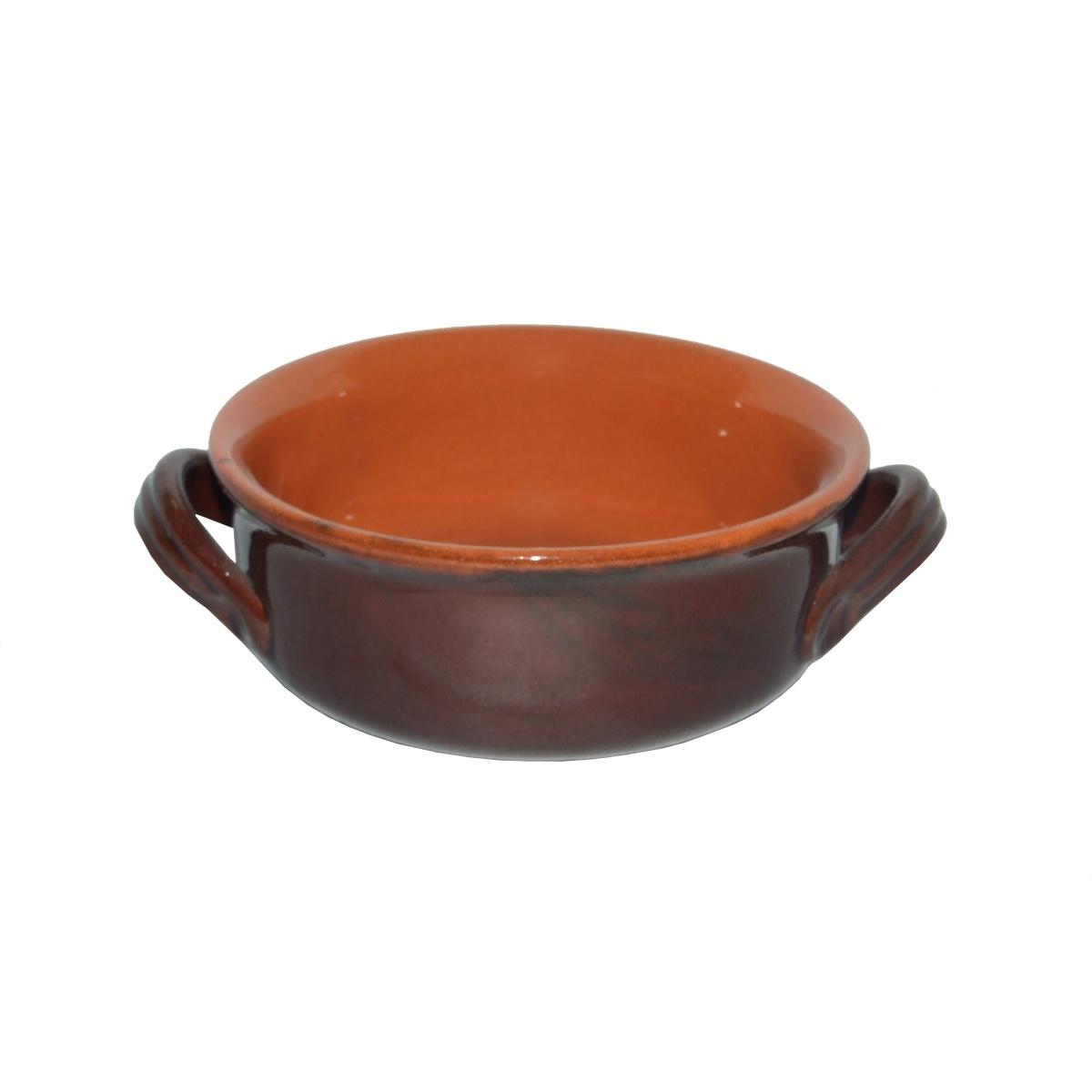 Tegame Terracotta Ø18 Valdelsa c/Manici |_362