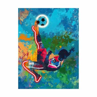 Quadro led calcio 60 x 90 cm