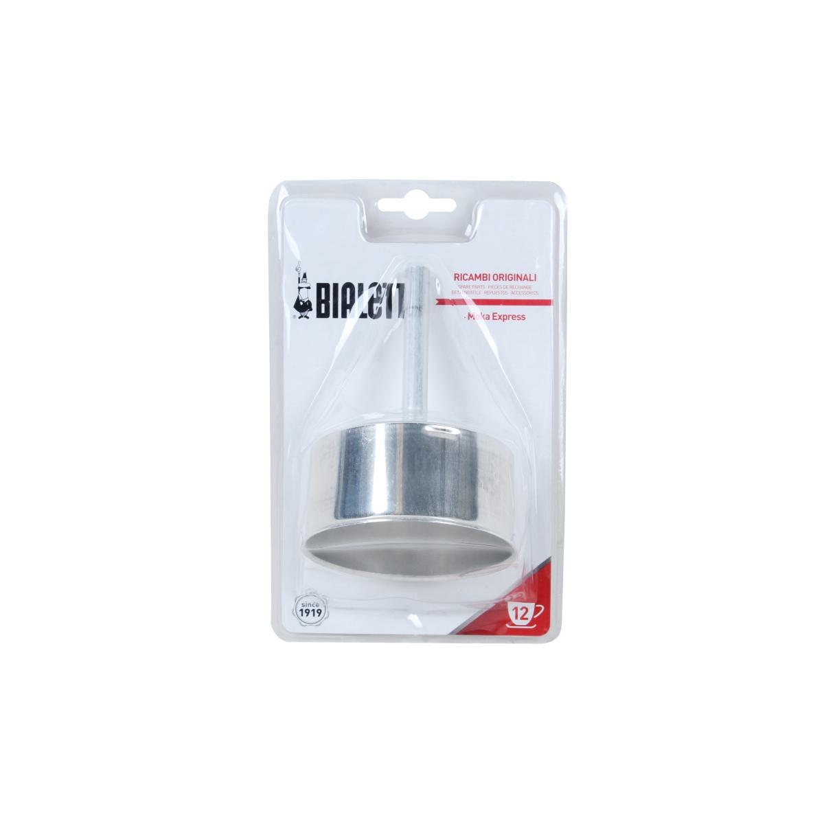 Imbuto Moka Caffè 12 Tazze pz.3 Bialetti con Filtro Imbuto |_234