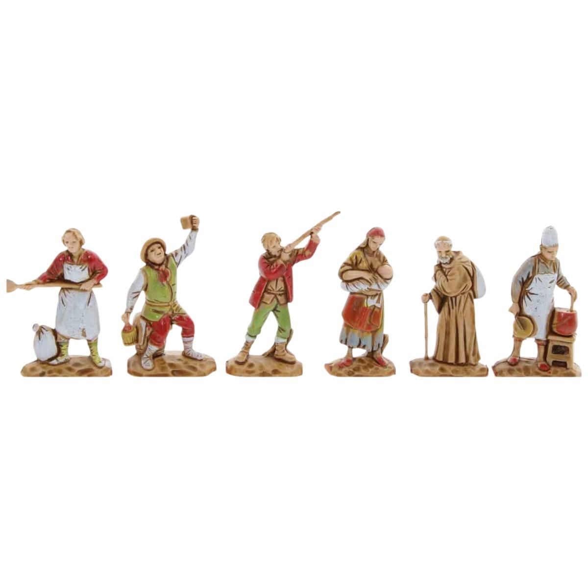 Statue presepe 3.5 cm soggetti