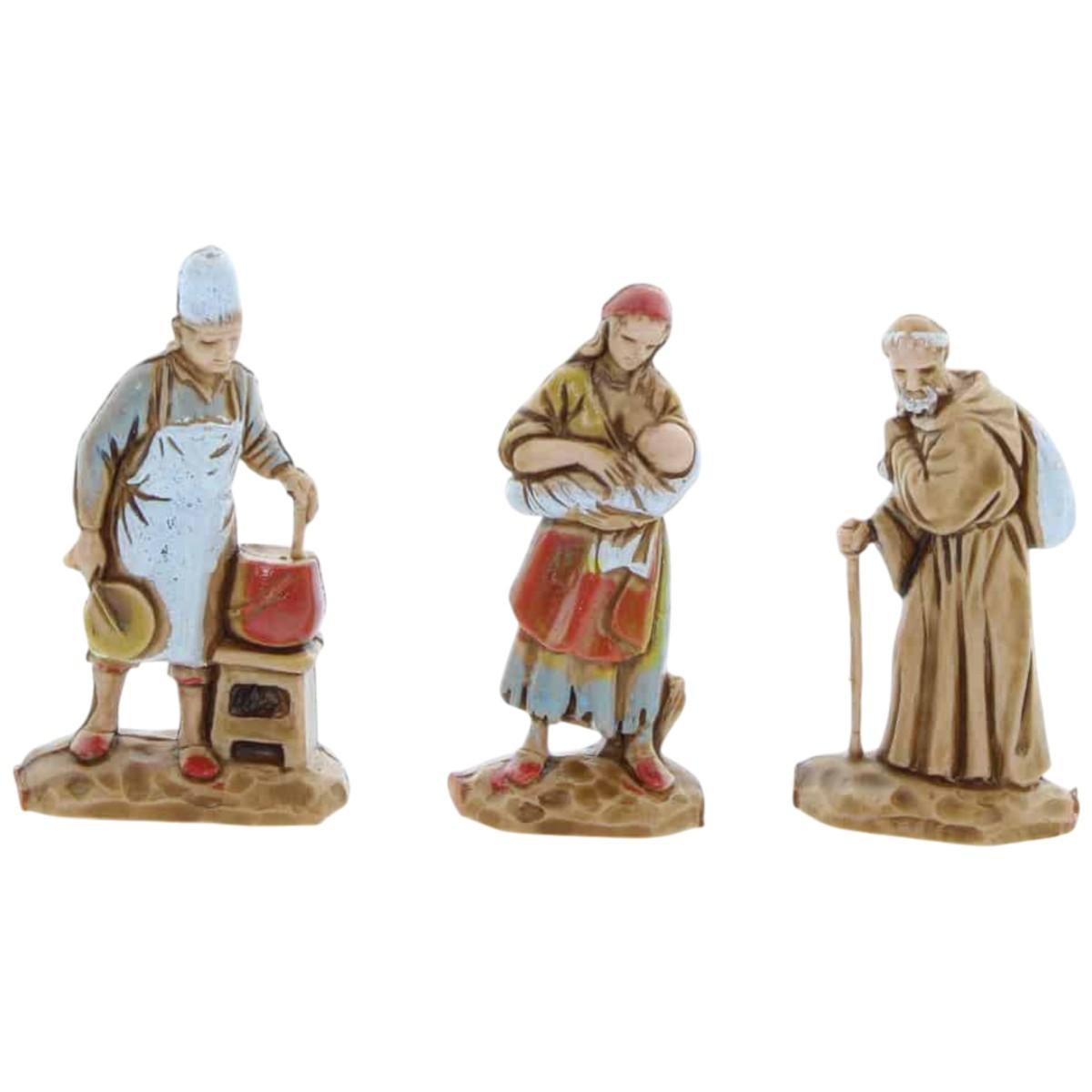 Statue presepe 3.5 cm soggetti
