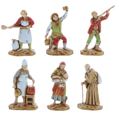 Statue presepe 3.5 cm soggetti