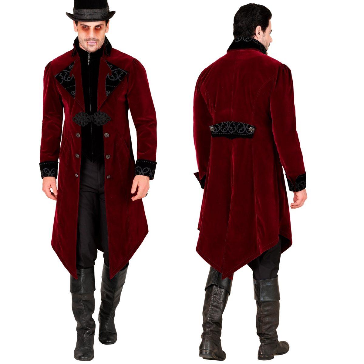 Cappotto gotico bordeaux