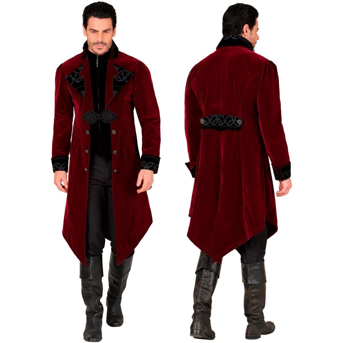 Cappotto gotico bordeaux