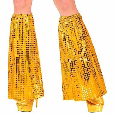 Scaldamuscoli disco oro paillettes