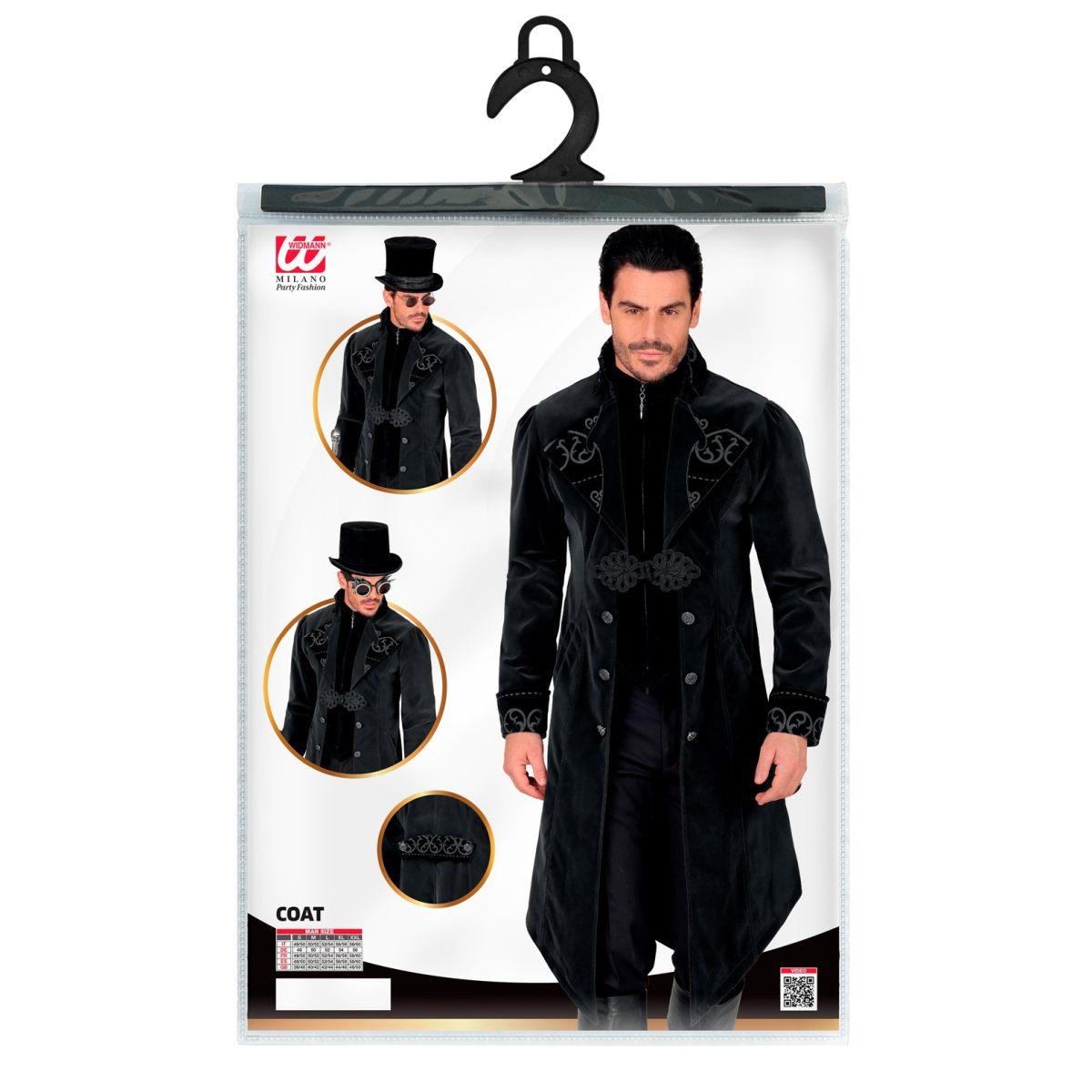 Cappotto gotico nero