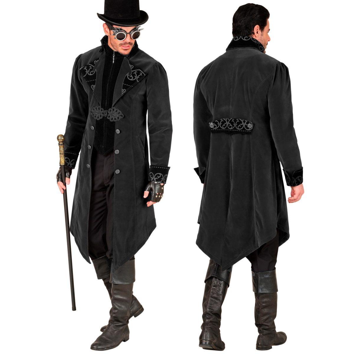 Cappotto gotico nero