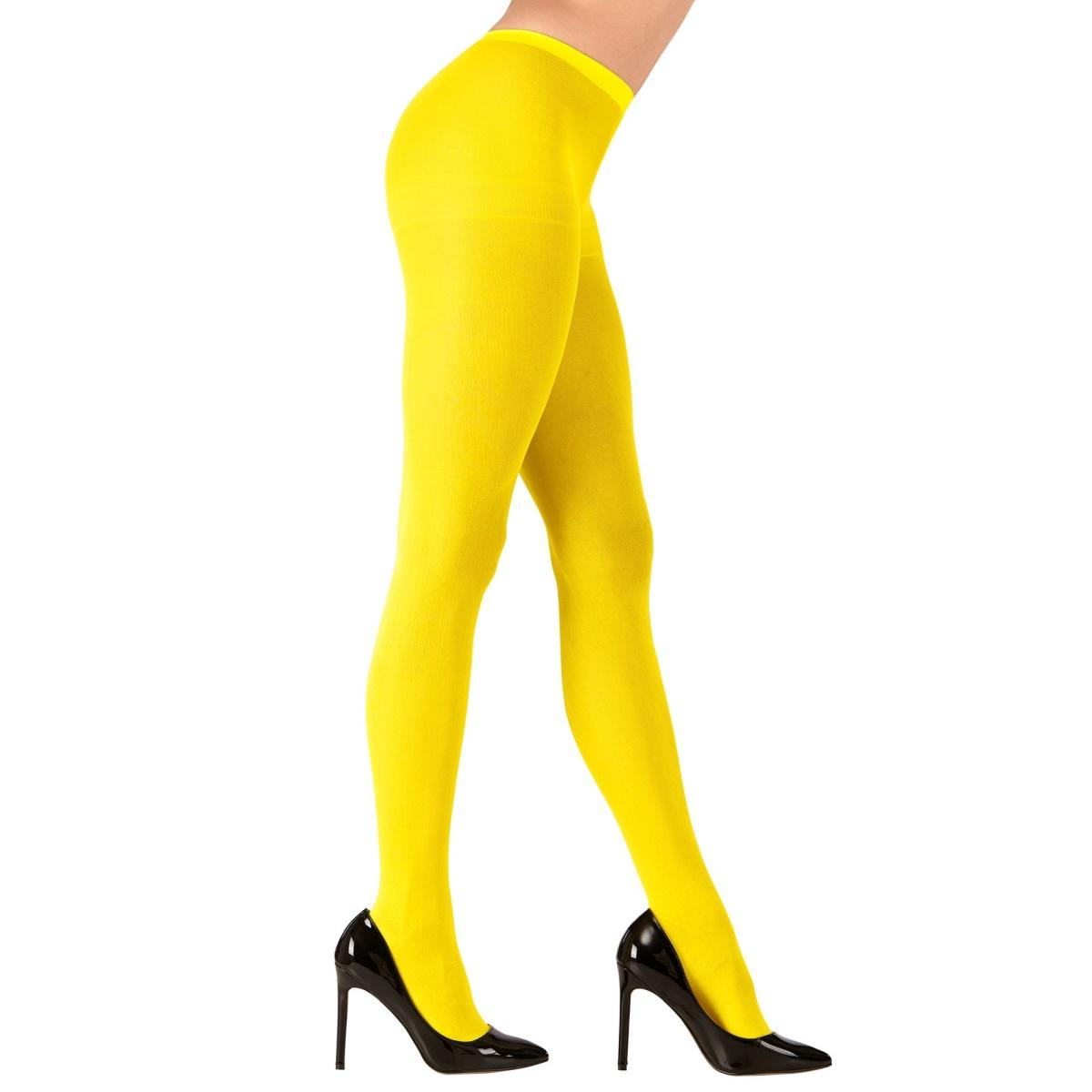 Collant giallo fluo