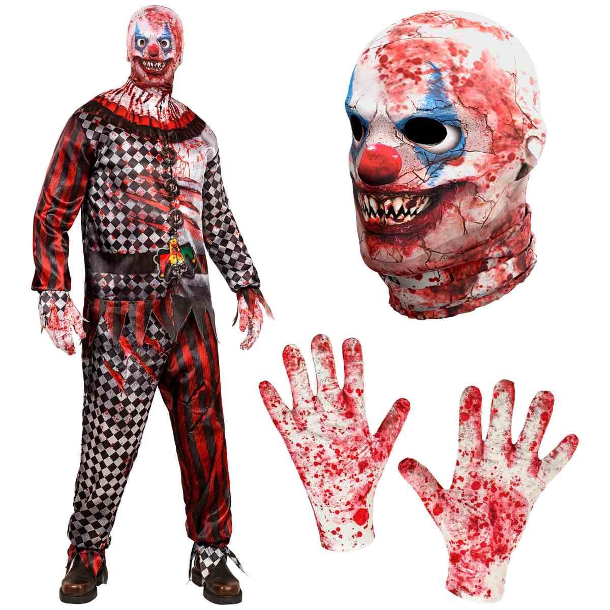 Costume clown malvagio fast