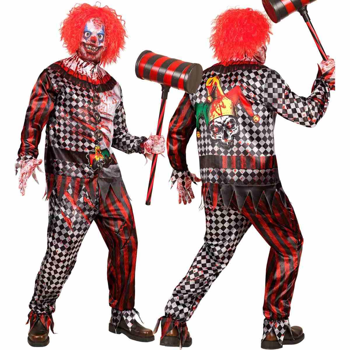 Costume clown malvagio fast