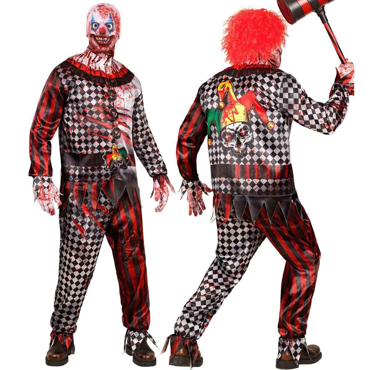 Costume clown malvagio fast