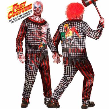 Costume clown malvagio fast