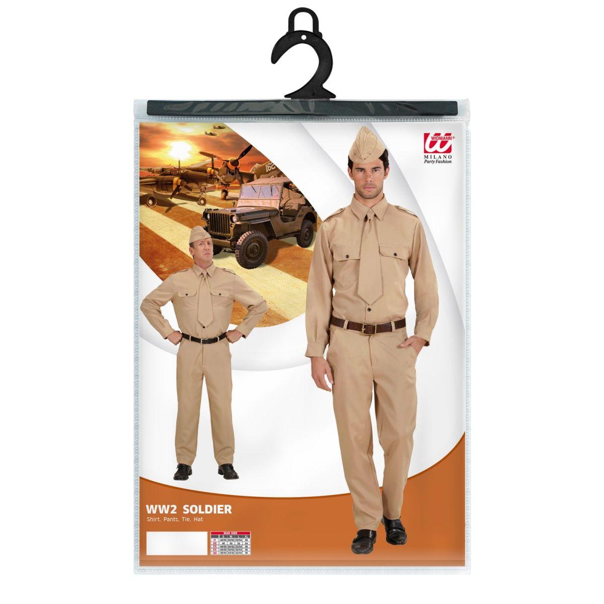 Costume soldato ww2