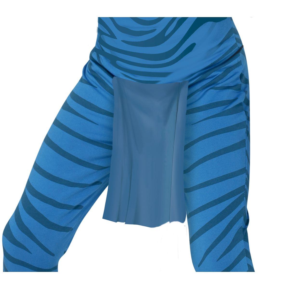 Costume avatar felino blu