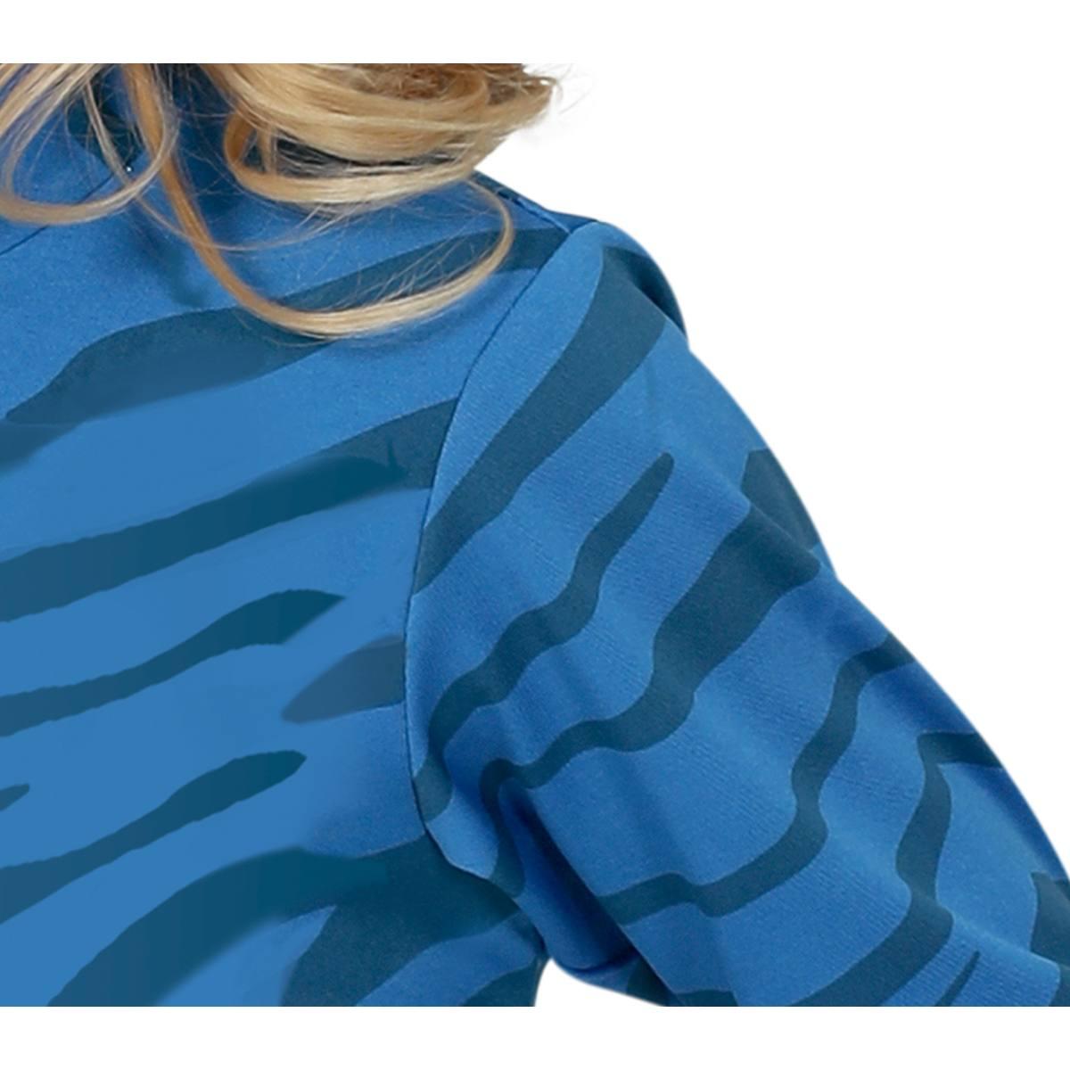 Costume avatar felino blu
