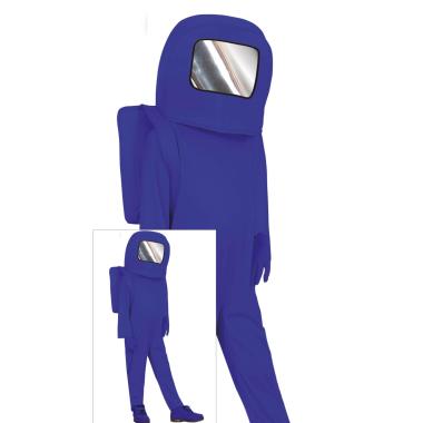 Costume astronauta blu