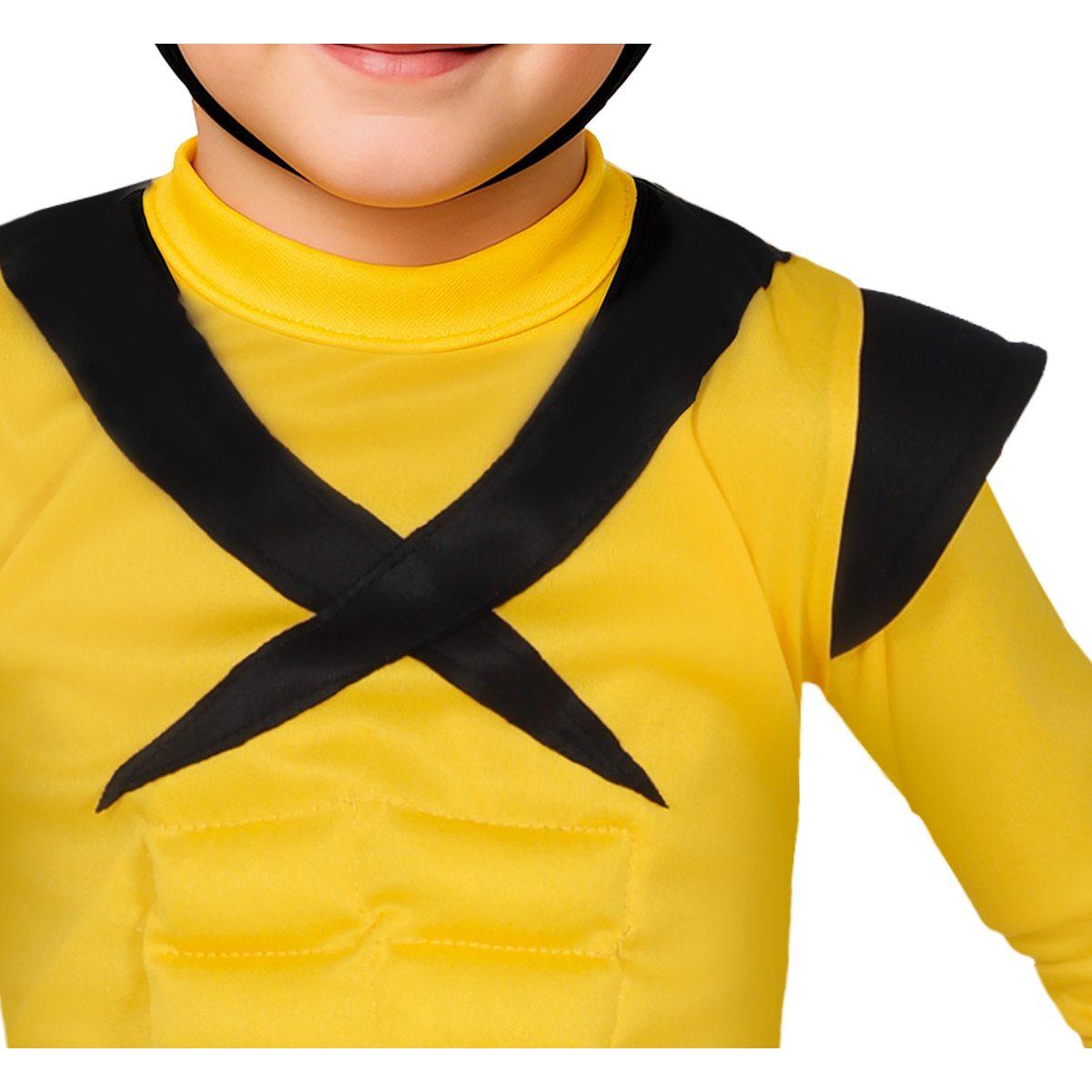Costume eroe giallo wolverine