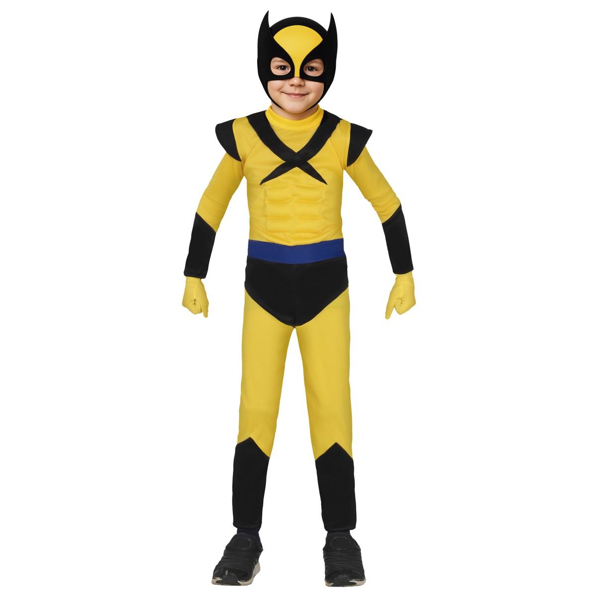 Costume eroe giallo wolverine