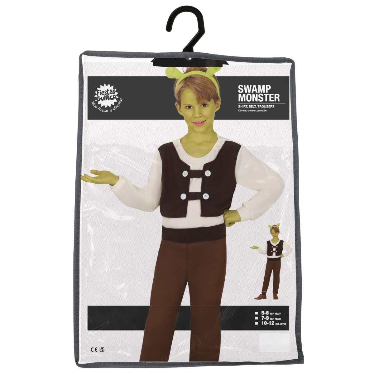 Costume orco verde shrek