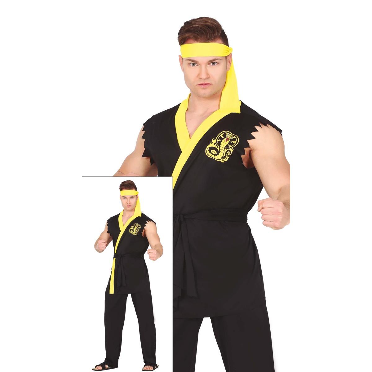 Costume lottatore karate ninja