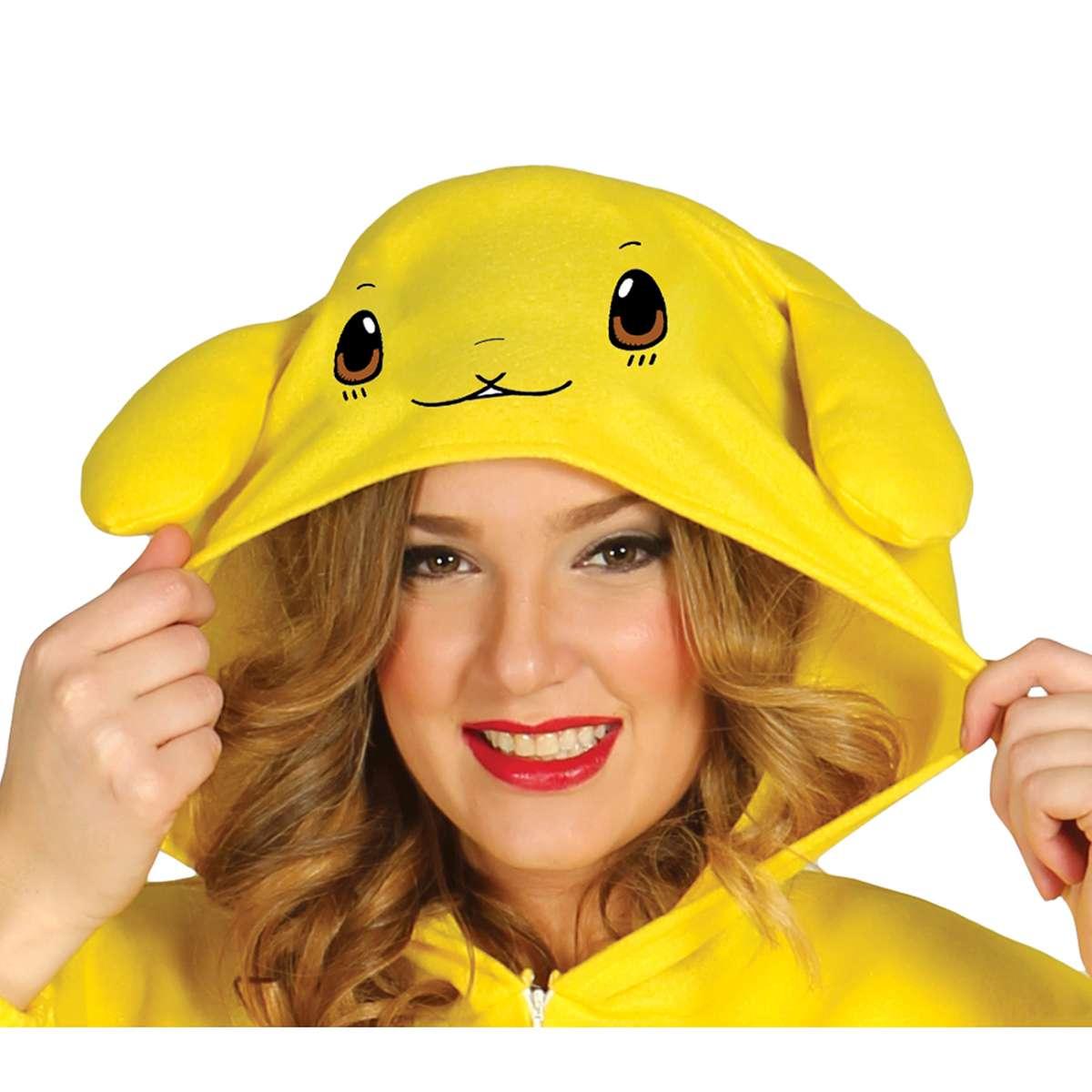Costume cincilla pokemon giallo