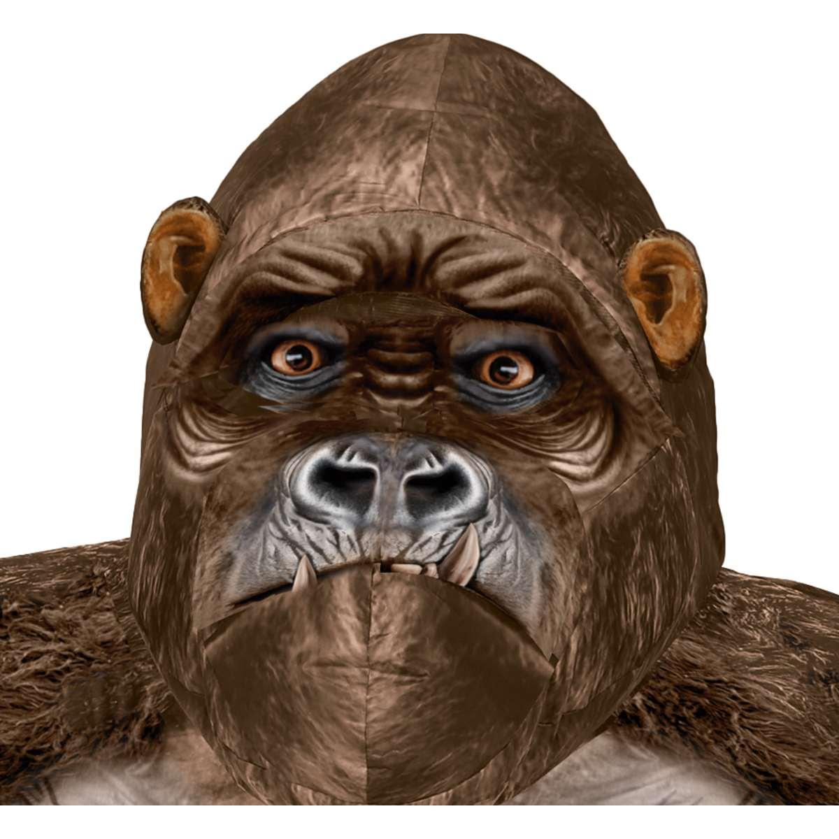 Costume scimmia king kong gonfiabile