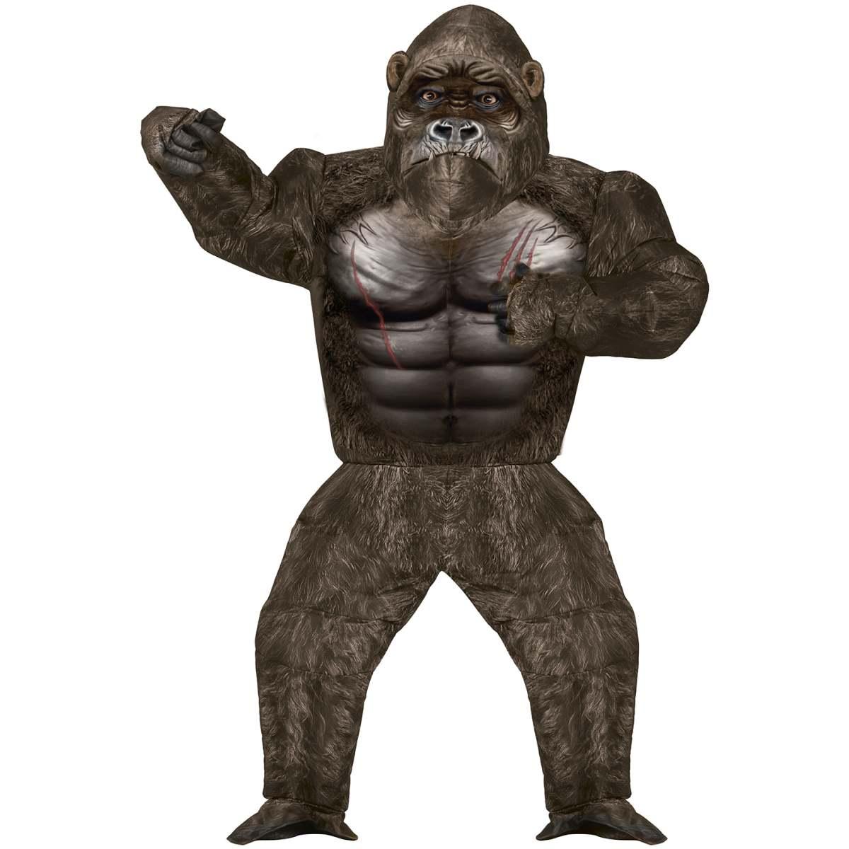 Costume scimmia king kong gonfiabile