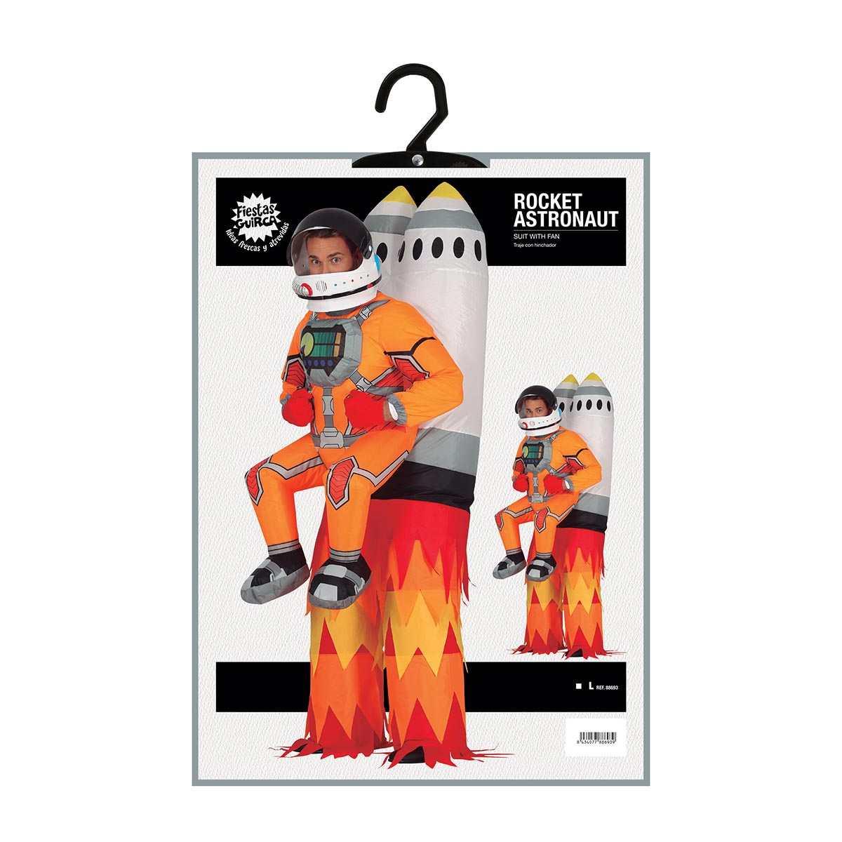 Costume razzo gonfiabile